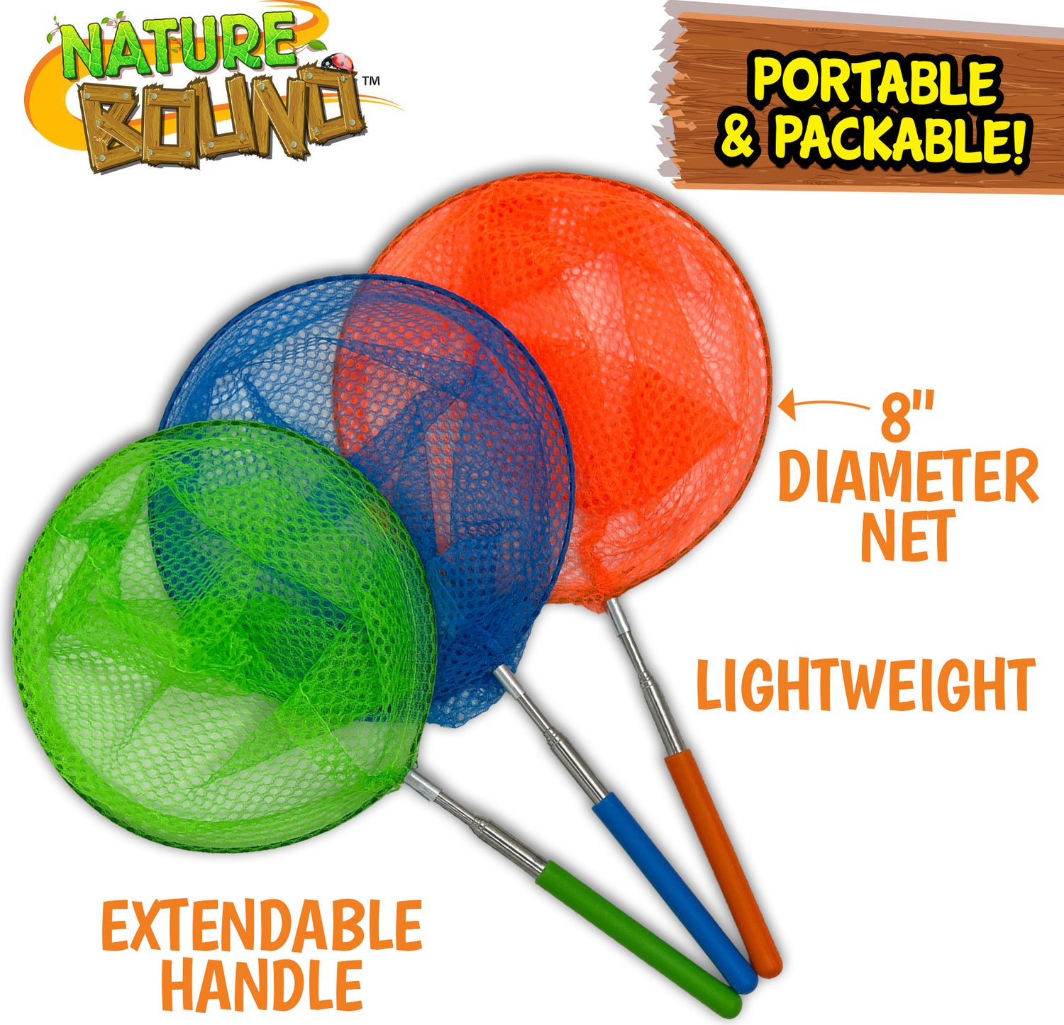 Telescopic Bug Net  (assorted colors)