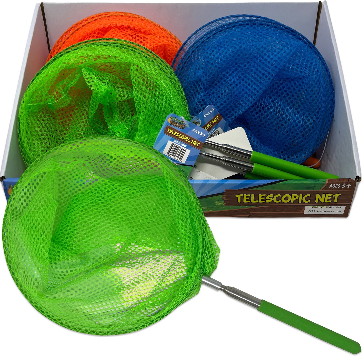 Telescopic Bug Net  (assorted colors)