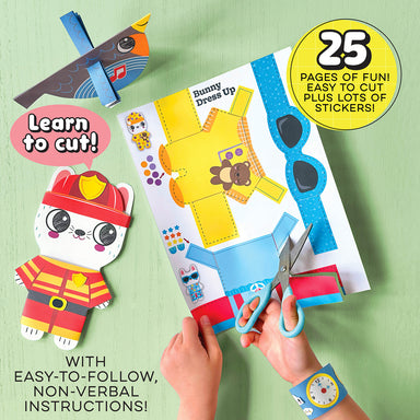 iHeartArt Jr Art on the Go! Cut & Create Activity Pad