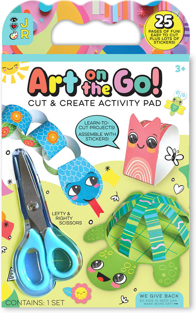 iHeartArt Jr Art on the Go! Cut & Create Activity Pad