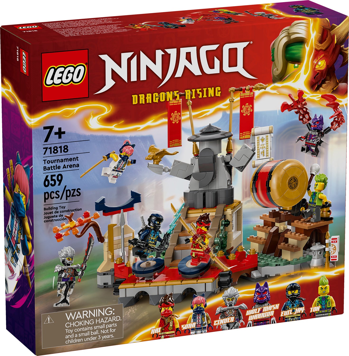 LEGO NINJAGO Tournament Battle Arena Fantasy Island Toys