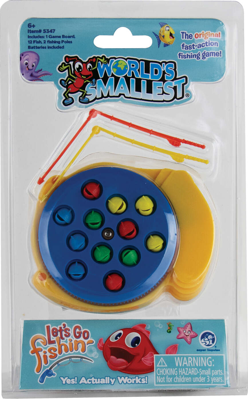 World's Smallest Let's Go Fishin' Game