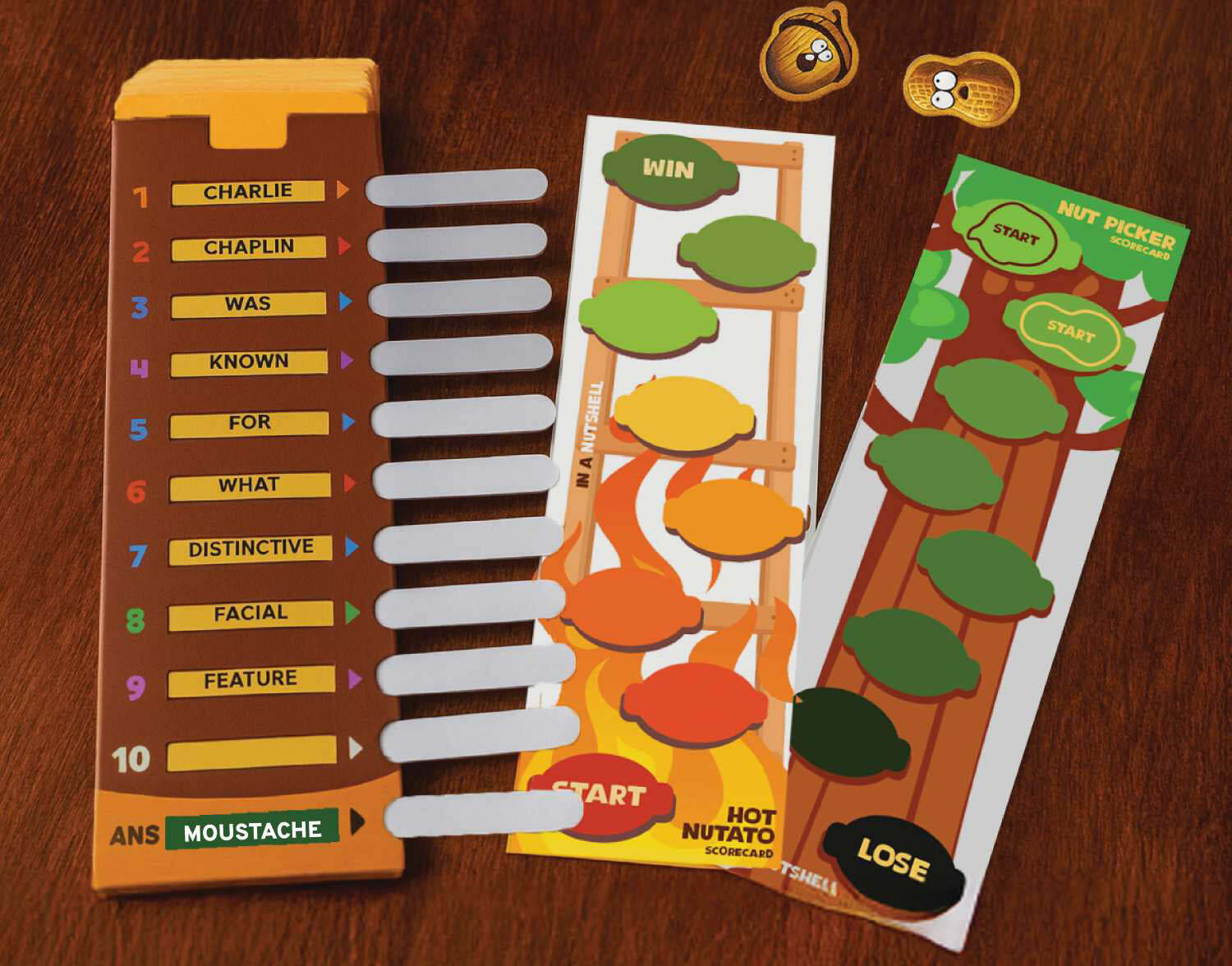 In a Nutshell Game Trivia Word Game