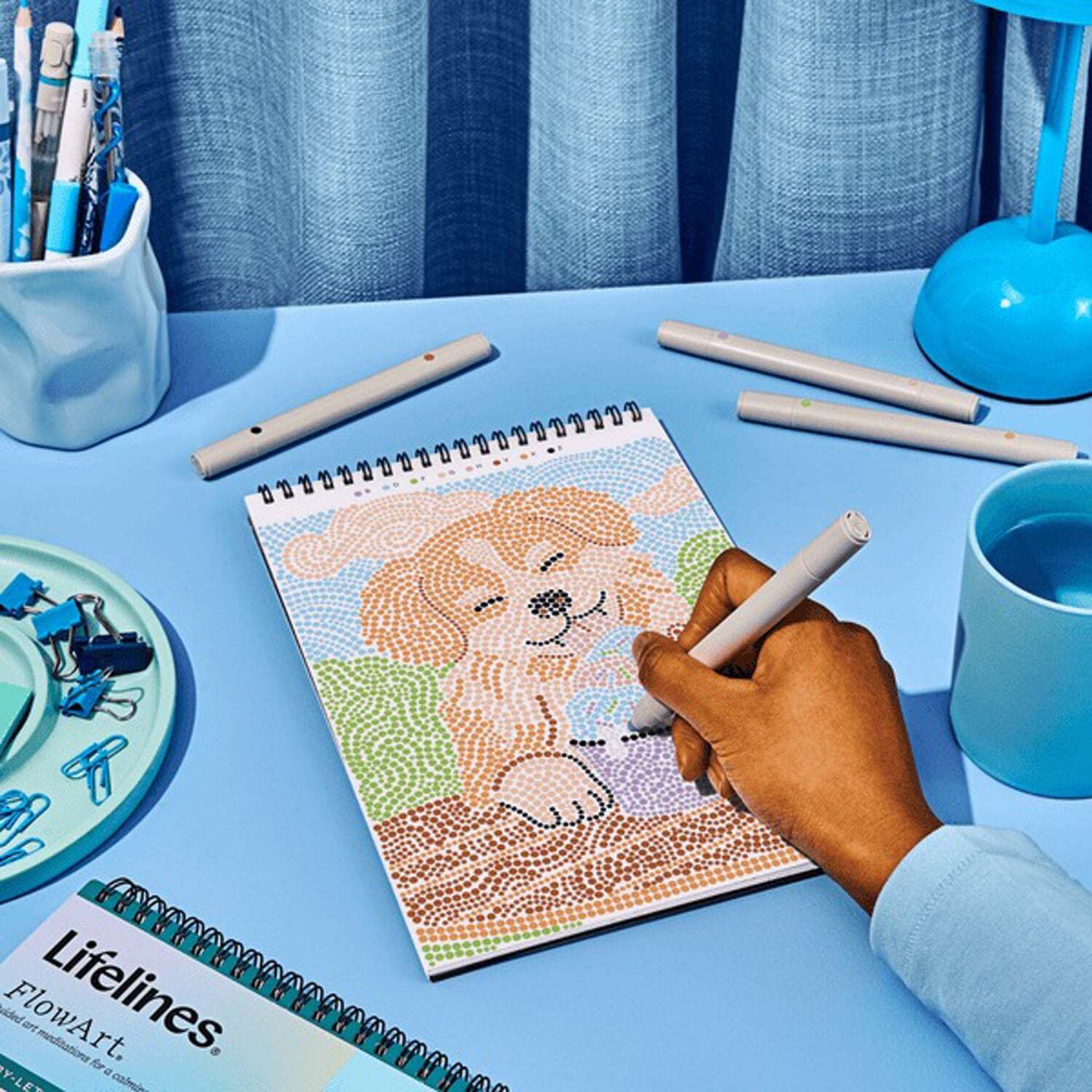 Lifelines FlowArt Dot-By-Letter - Wags & Whiskers