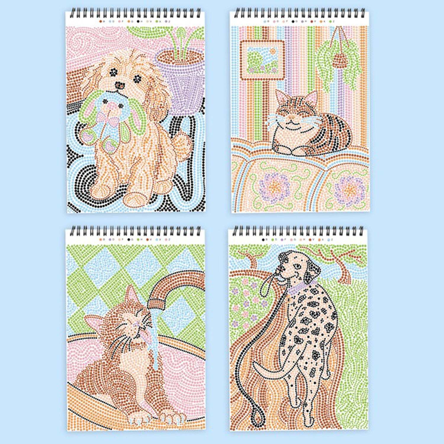 Lifelines FlowArt Dot-By-Letter - Wags & Whiskers
