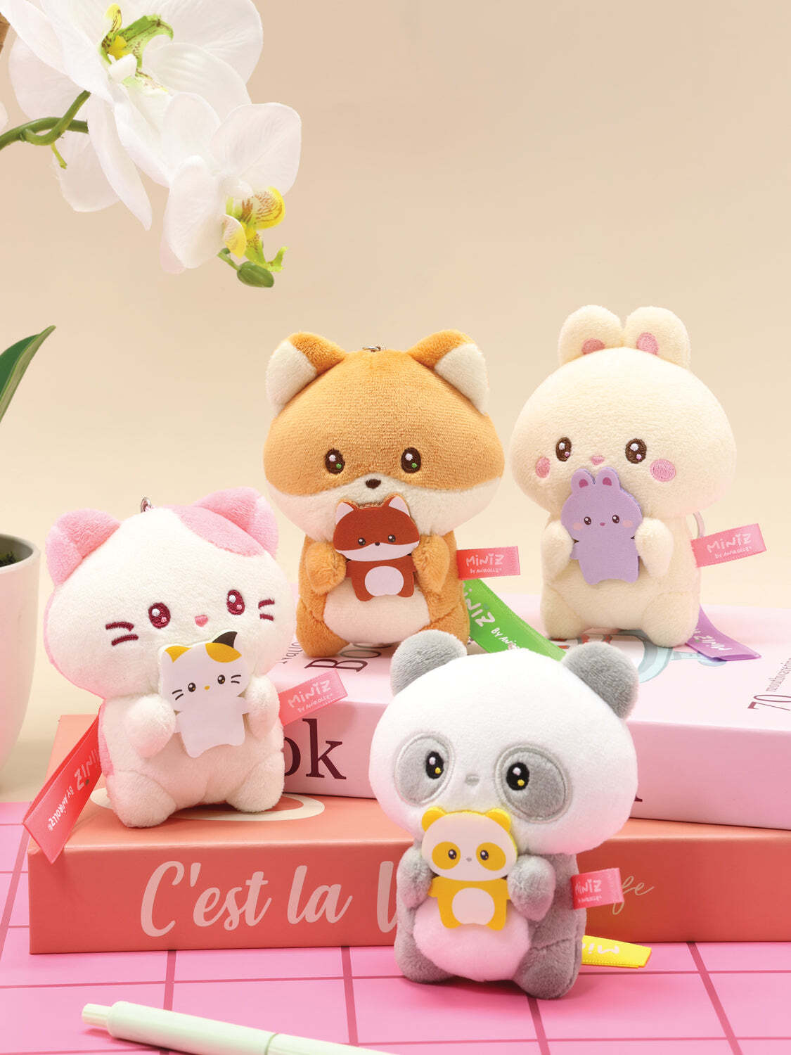 Miniz Mini-ME by Anirollz Plush Charm Asst