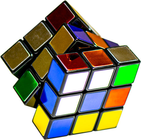 Rubik's Cube Metallic 40th Anniversary Edition