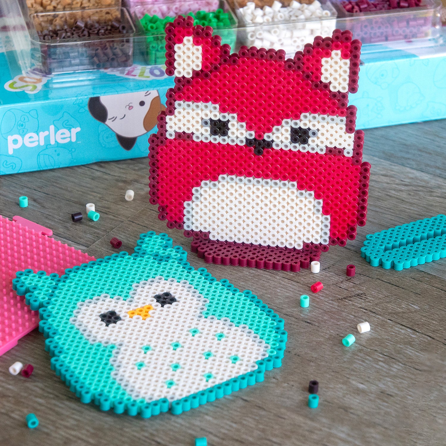 Perler Squishmallows Fused Bead Kit