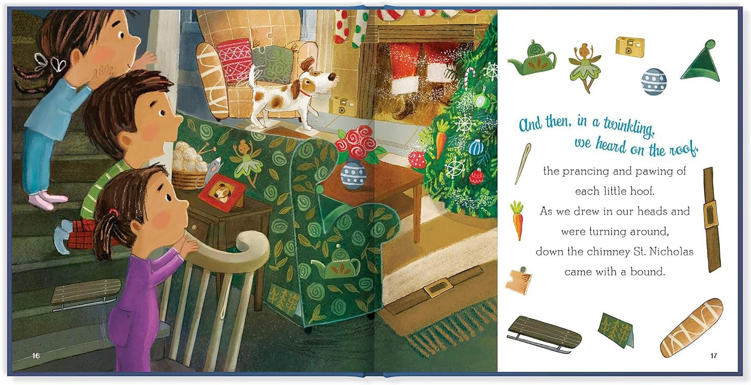 Highlights 'Twas the Night Before Christmas Hidden Pictures Storybook