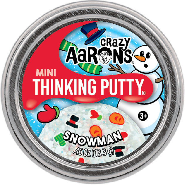 Crazy Aaron's Mini Stocking Stuffer Thinking Putty