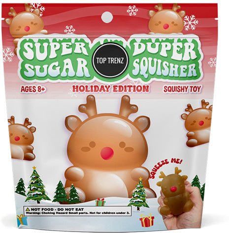 Super Duper Sugar Squisher Reindeer