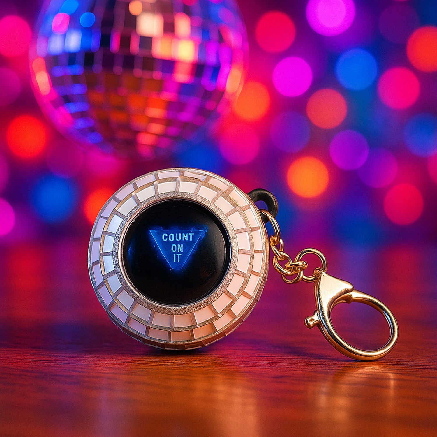 Disco Decision Key Ring