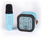 LED Wireless Karaoke Mini Microphone & Speaker