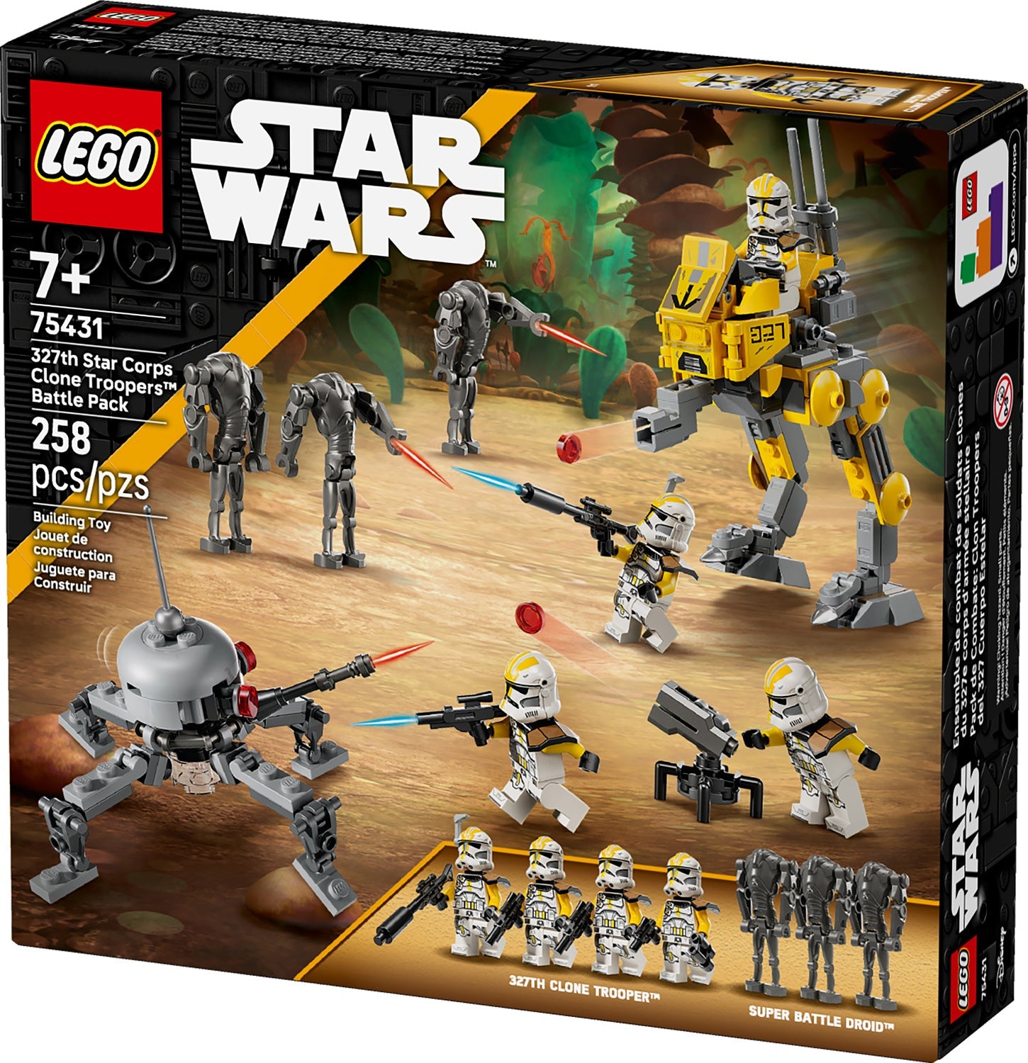 LEGO STAR WARS 327th Star Corps Clone Troopers Battle Pack