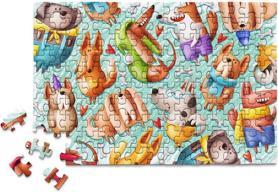 Micro Puzzles Dogs