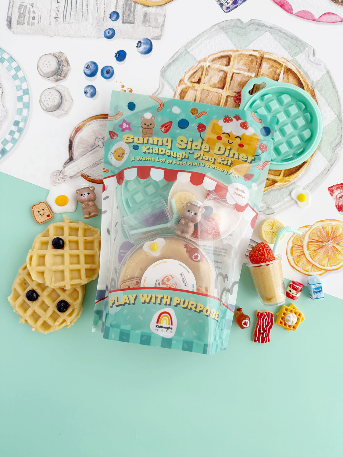 Sunny Side Diner KidDough Play Kit