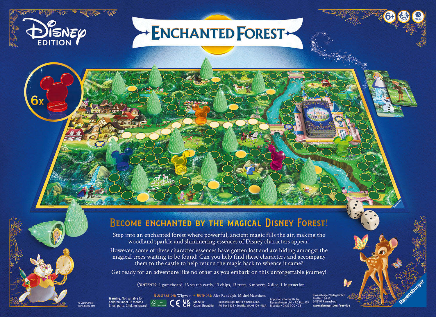 Disney Edition Enchanted Forest Board Game