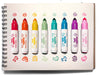 Jumbo Jots 8 Dual Tip Unicorn Markers