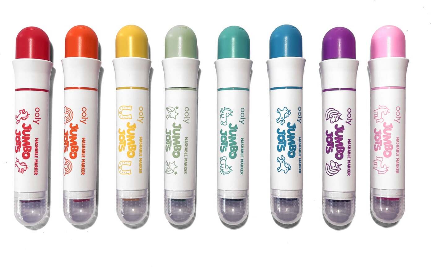 Jumbo Jots 8 Dual Tip Unicorn Markers