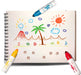 Jumbo Jots 8 Dual Tip Dinosaur Markers