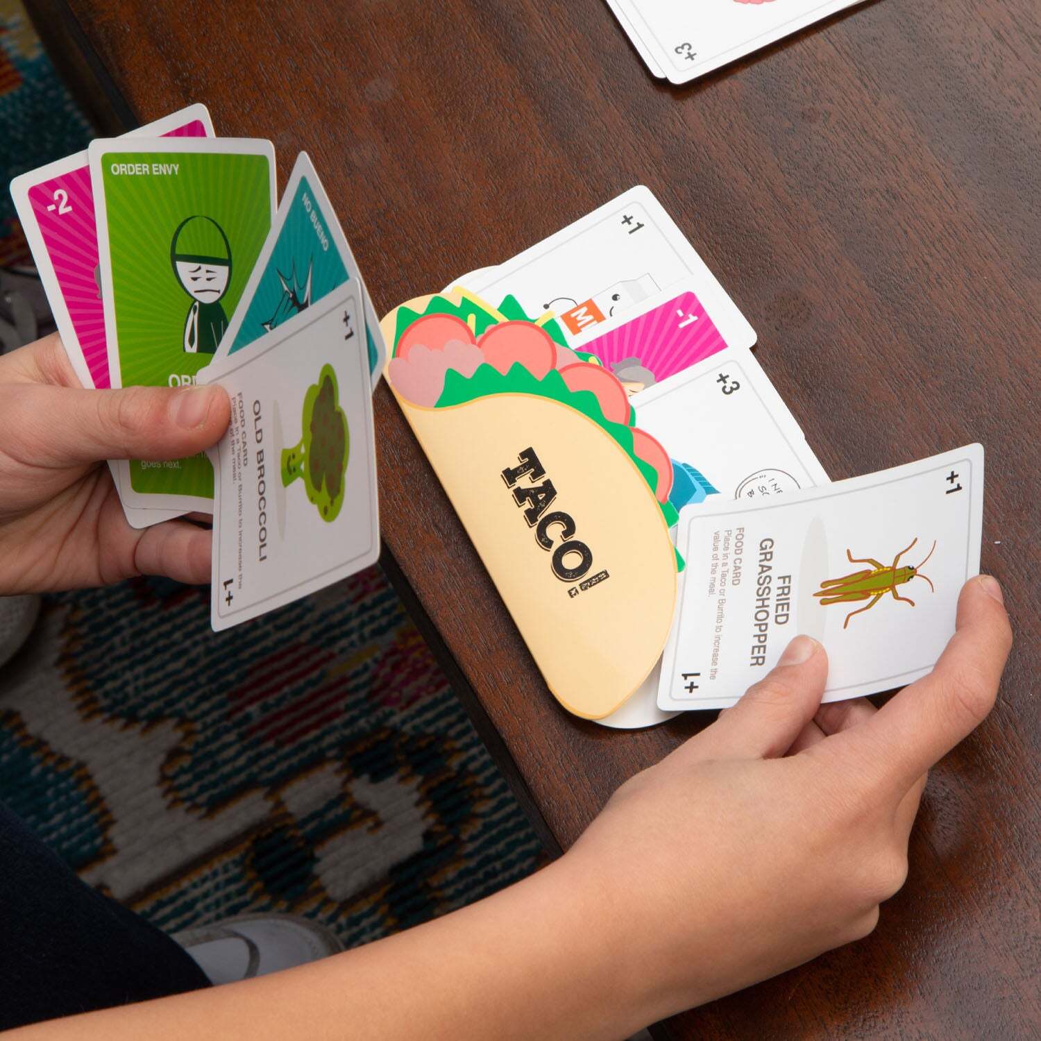 Taco vs Burrito Card Game