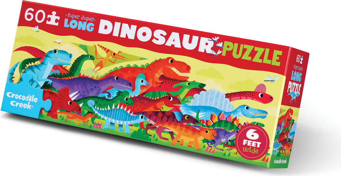 Super Duper Long 60 pc Dinosaur Puzzle