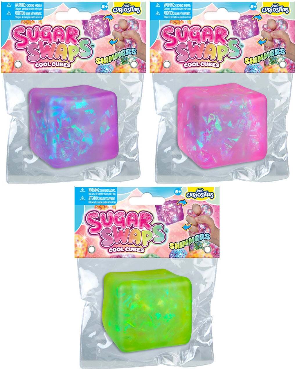 Sugar Swaps Cool Cubes Shimmers