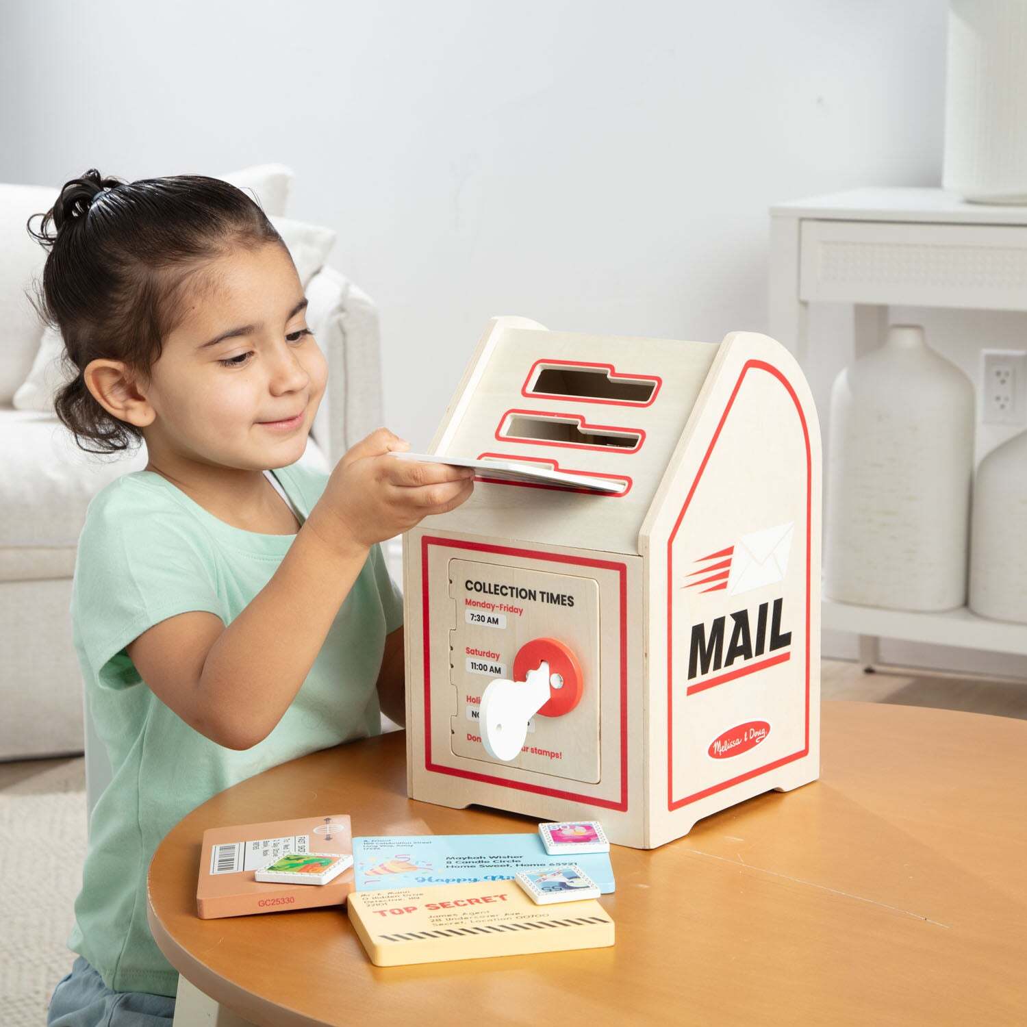Stamp & Sort Mailbox Play Set