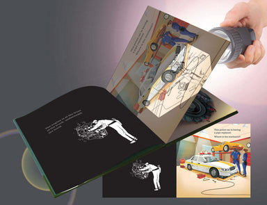At The Garage A Shine-A-Light Book