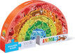 Animals 100 pc Rainbow-Shaped Puzzle