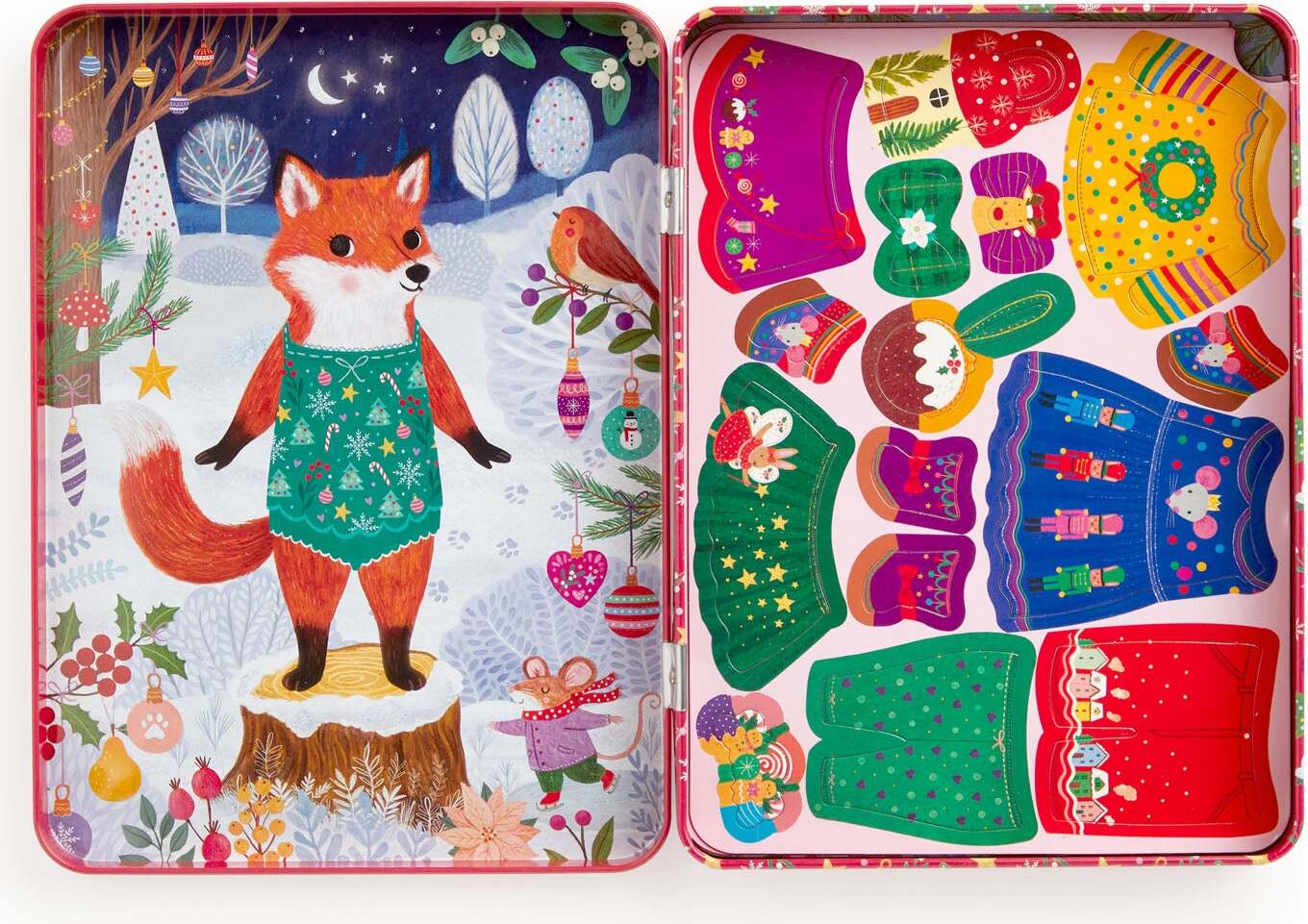 Mudpuppy Merry Woodland Magnetic Dress-Up Set