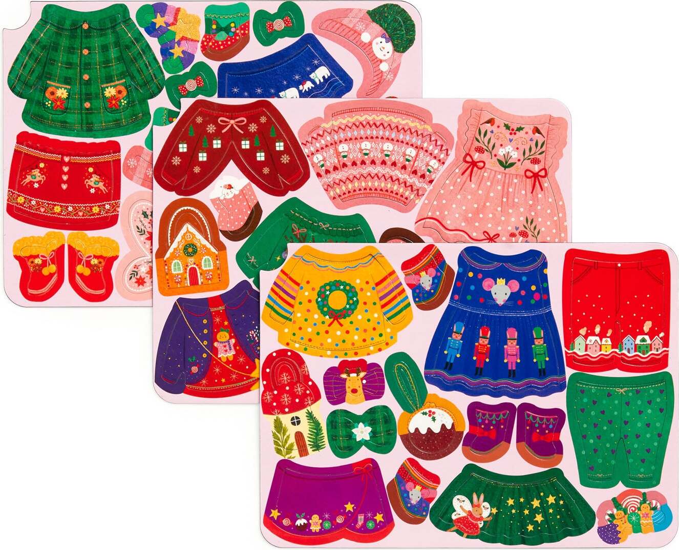 Mudpuppy Merry Woodland Magnetic Dress-Up Set