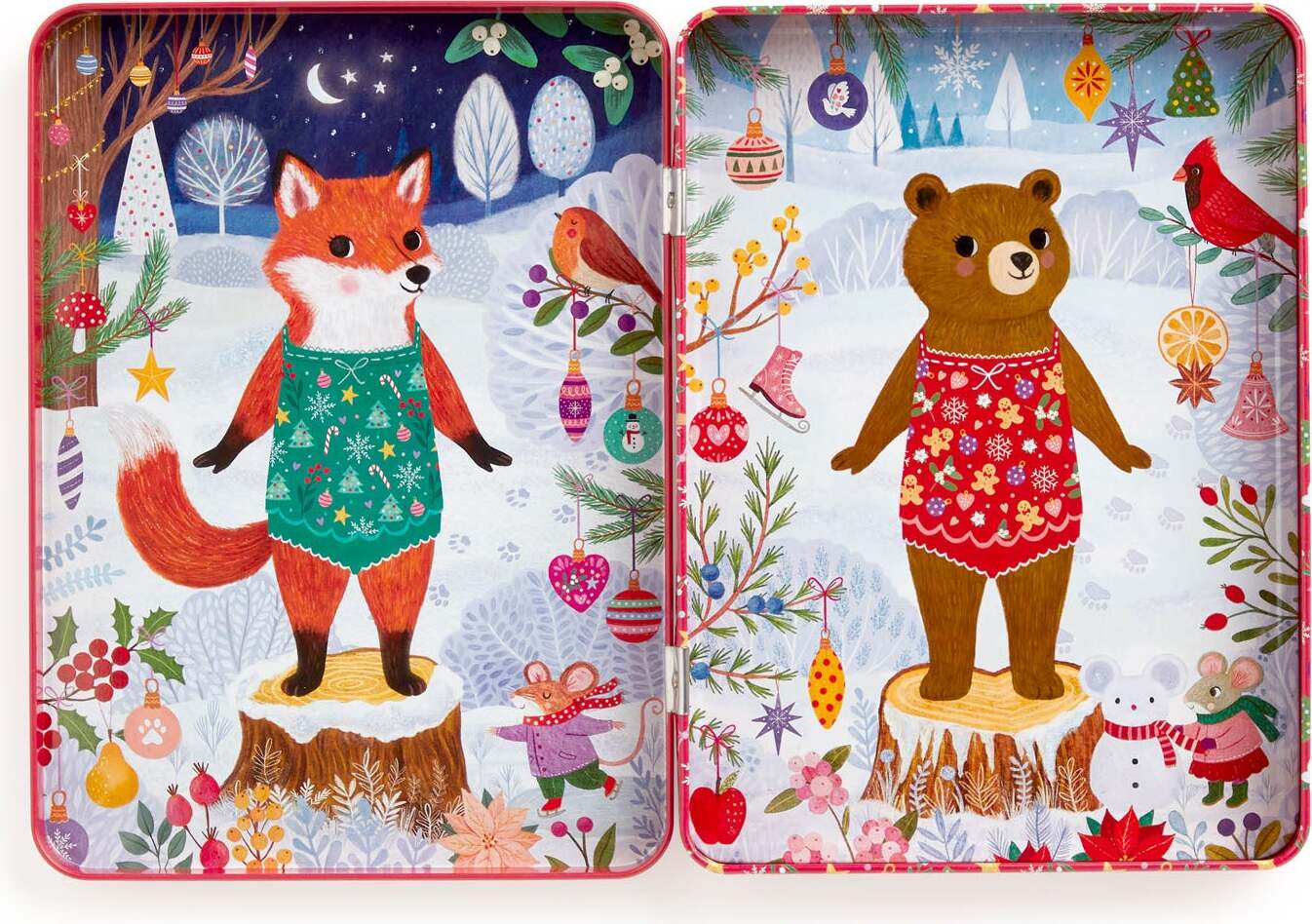 Mudpuppy Merry Woodland Magnetic Dress-Up Set