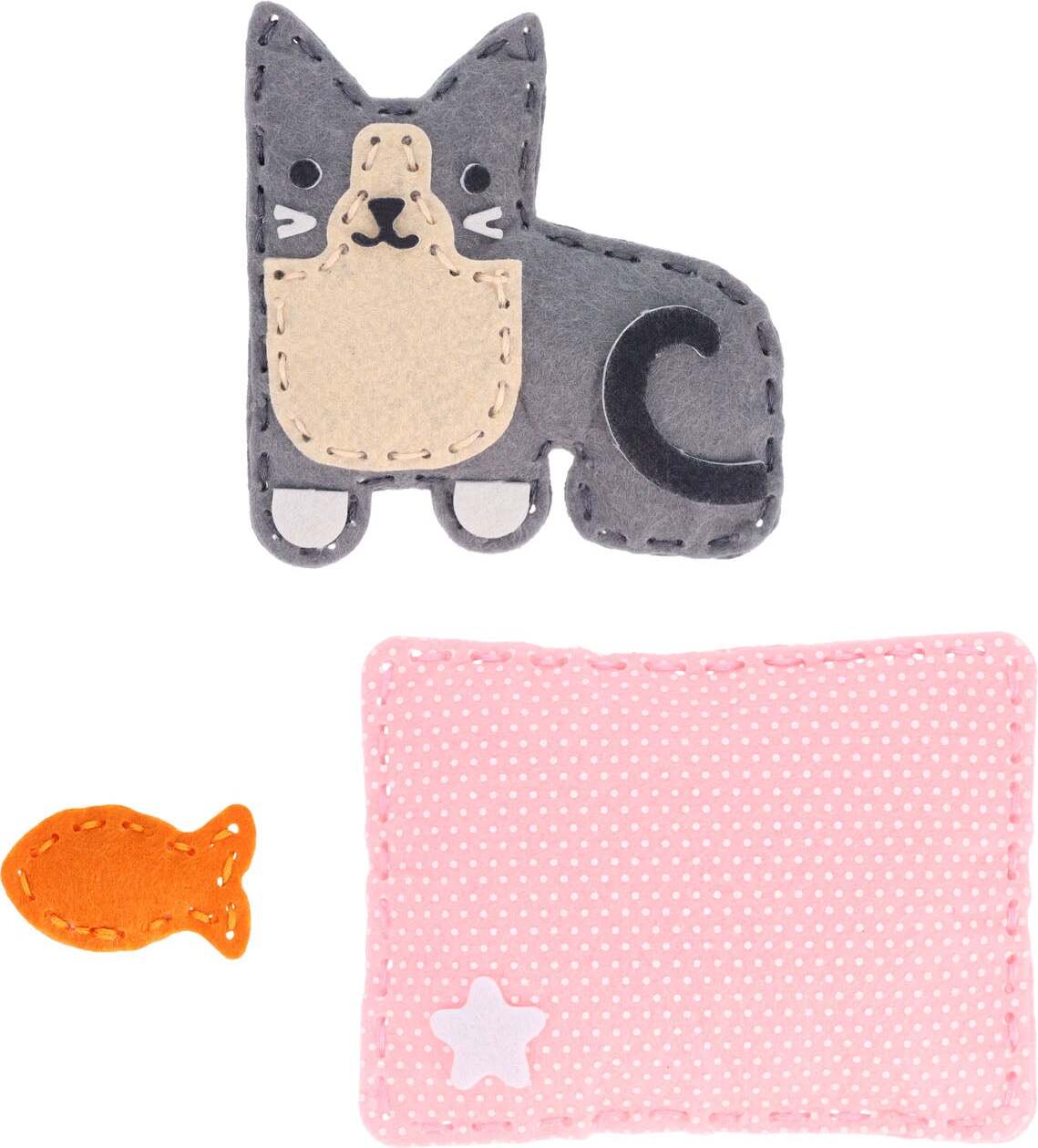 Petit Collage Mini Craft Kit: Pocket Kitten