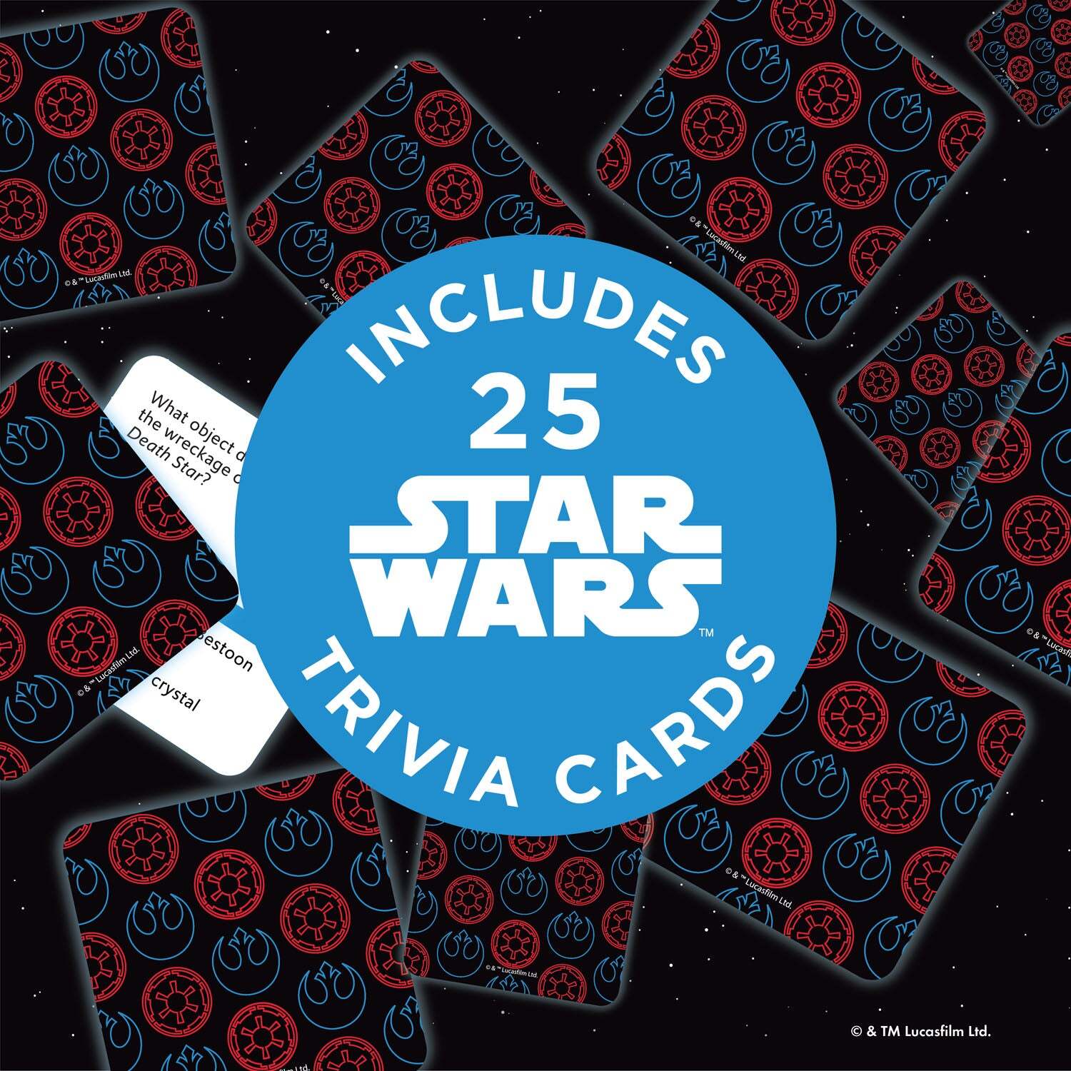 Star Wars Double-Sided Millennium Falcon Jigsaw Puzzle & Trivia