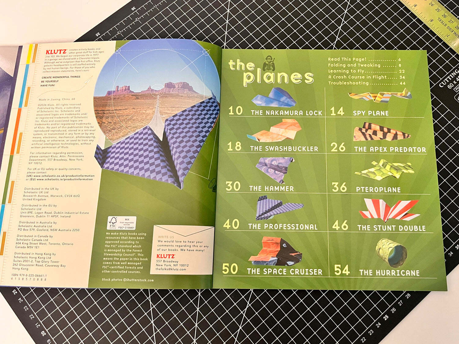 KLUTZ Paper Airplanes