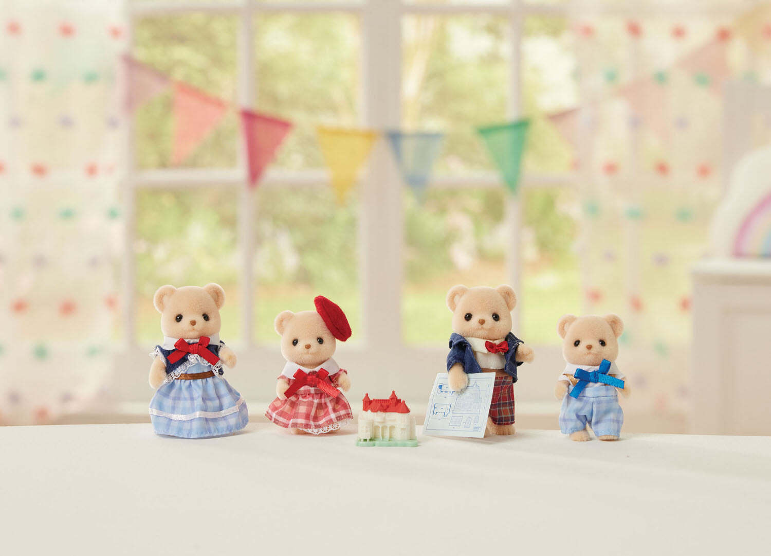 Calico Critters Biscuit Bear Family