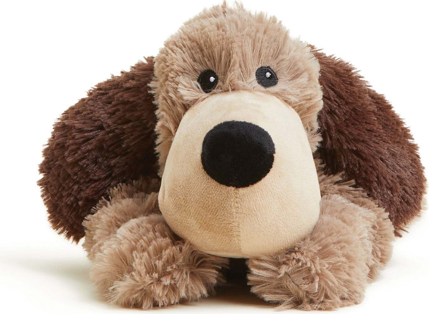 Brown Dog Warmies Warming, Weighted & Scented Plush