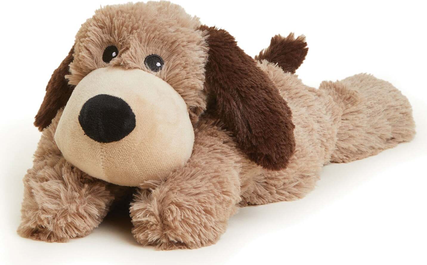 Brown Dog Warmies Warming, Weighted & Scented Plush