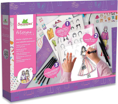 Sycomore Stylist's Workshop with LED Light Pad
