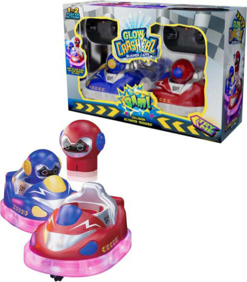LumeZoom RC Glow Crasherz Bumper Cars