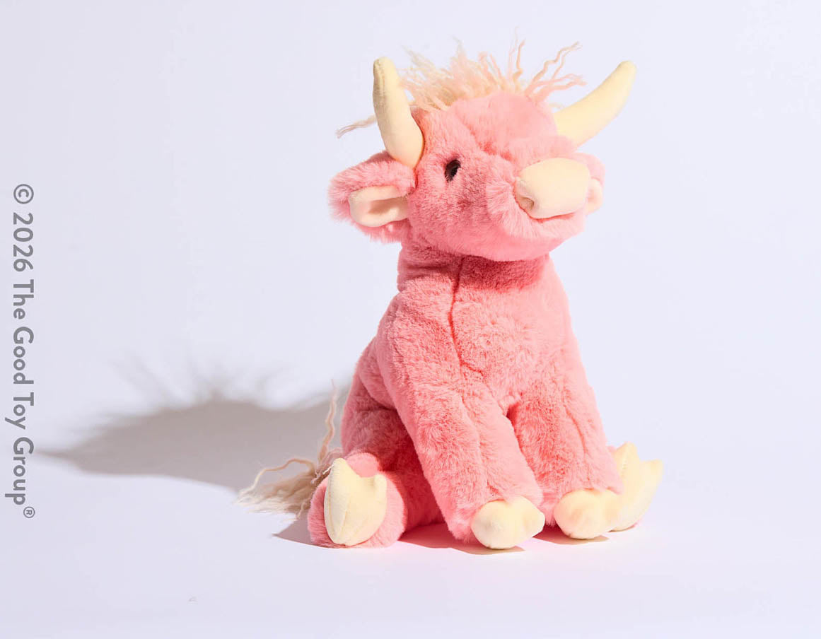 Candie Pink Highland Cow Soft