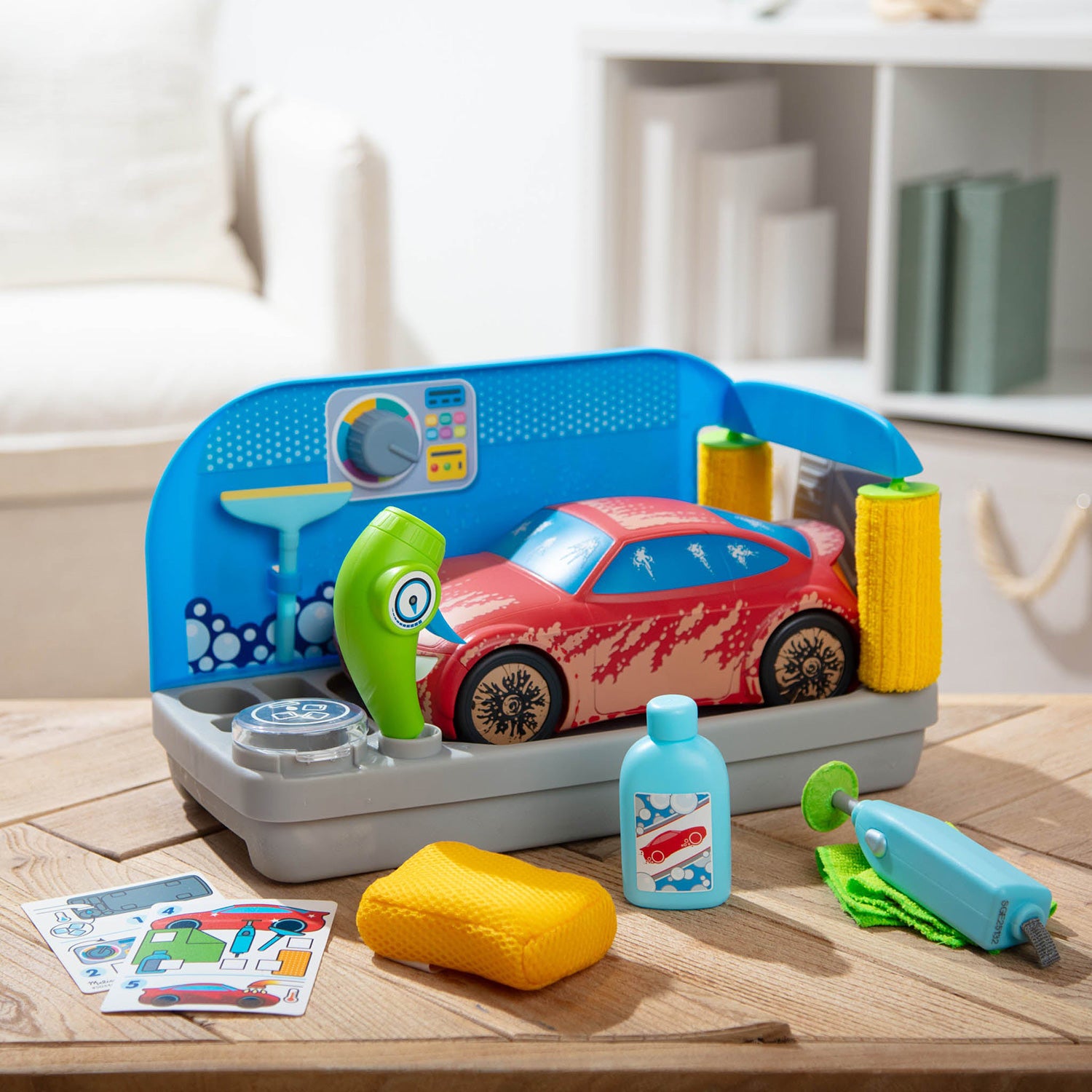 Spray & Shine Car Wash Play Set