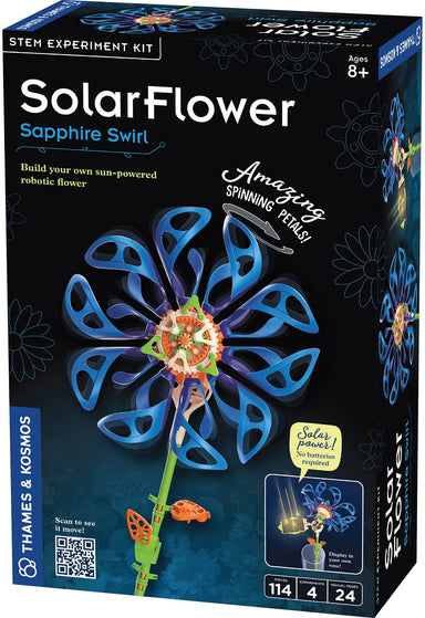 SolarFlower Sapphire Swirl