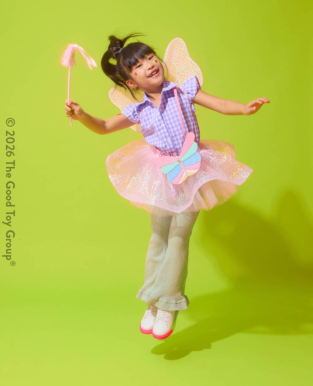 Pastel Butterfly Purse