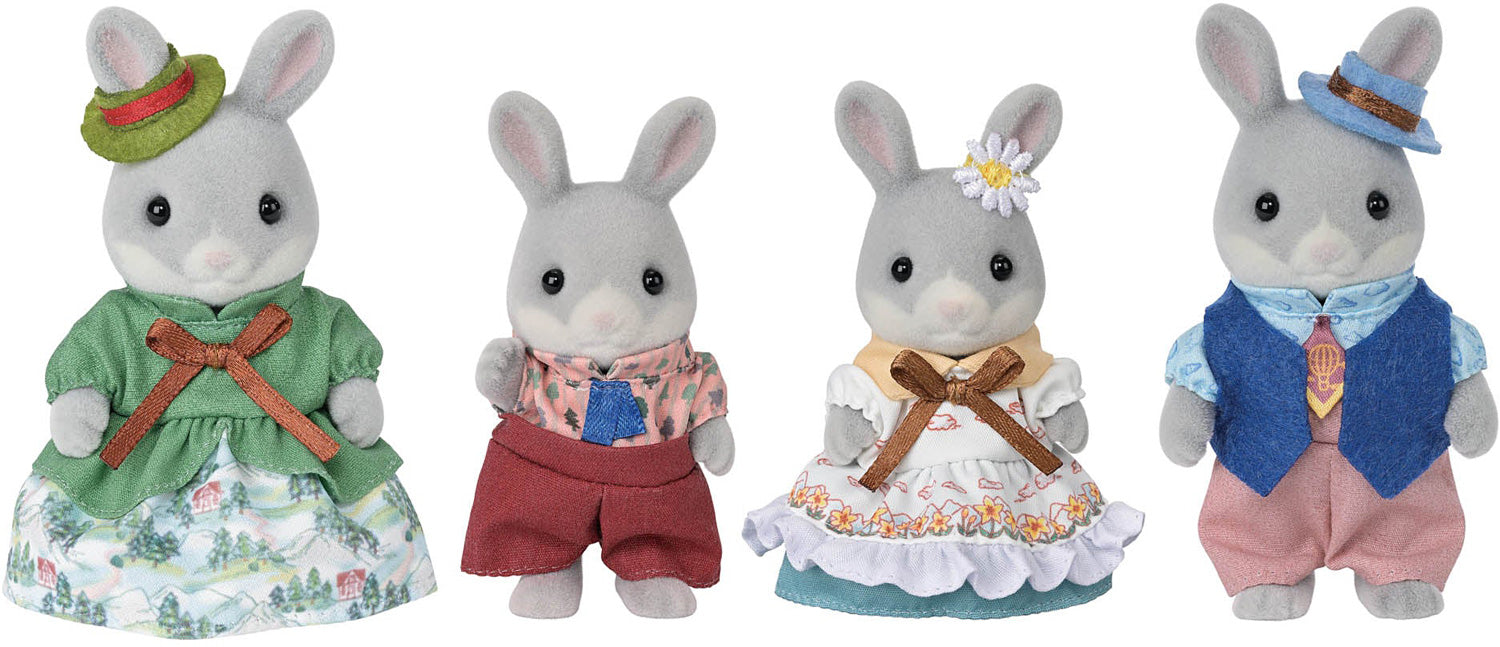 Calico Critters Cottontail Rabbit Family