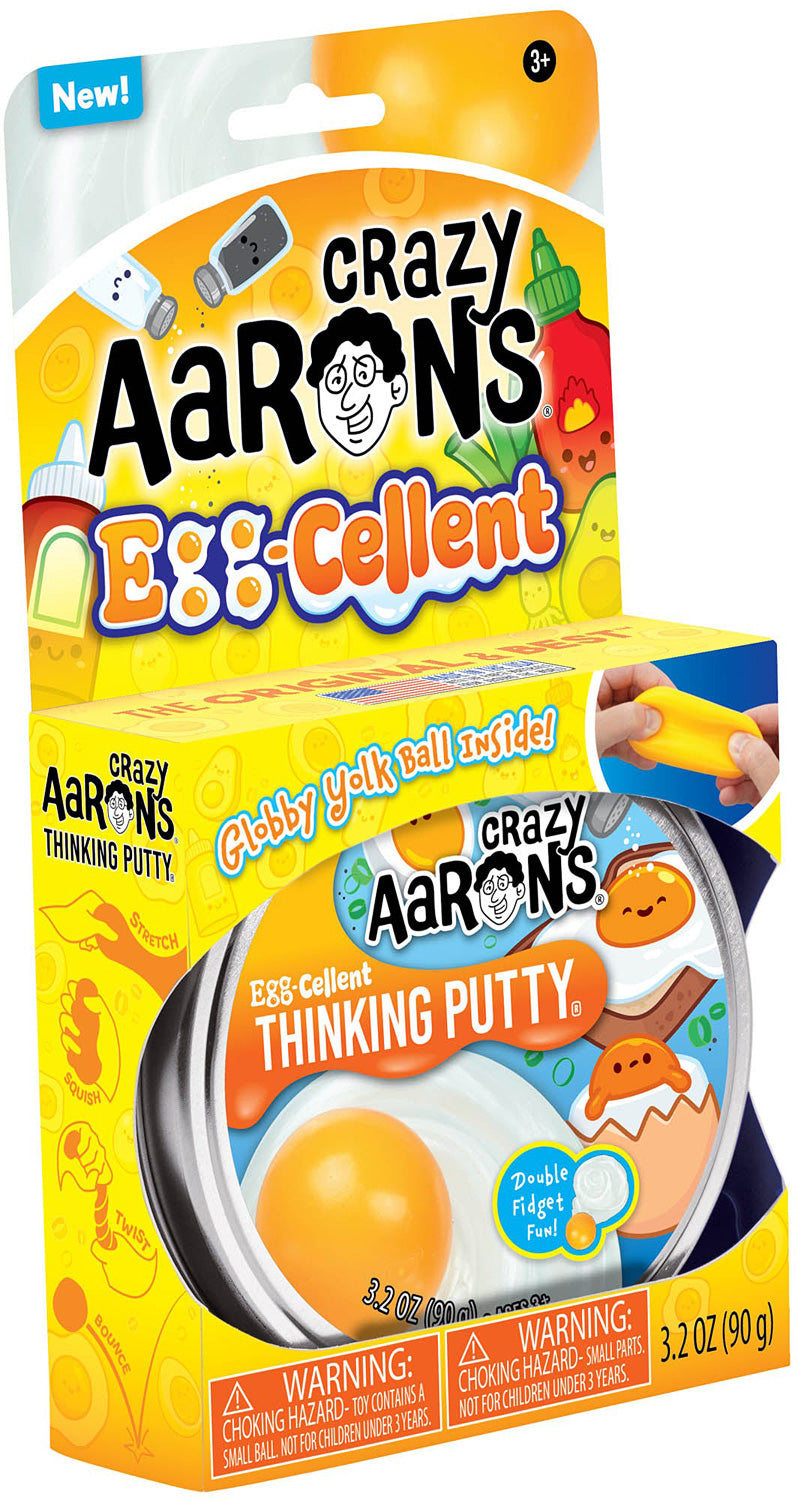 Crazy Aaron's Eggs-cellent Thinking Putty