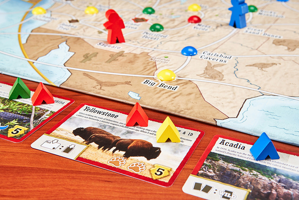 Trekking The National Parks Board Game