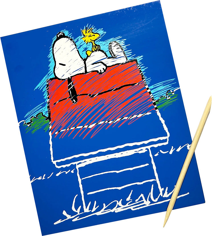OOLY x PEANUTS Scratch Art Kit