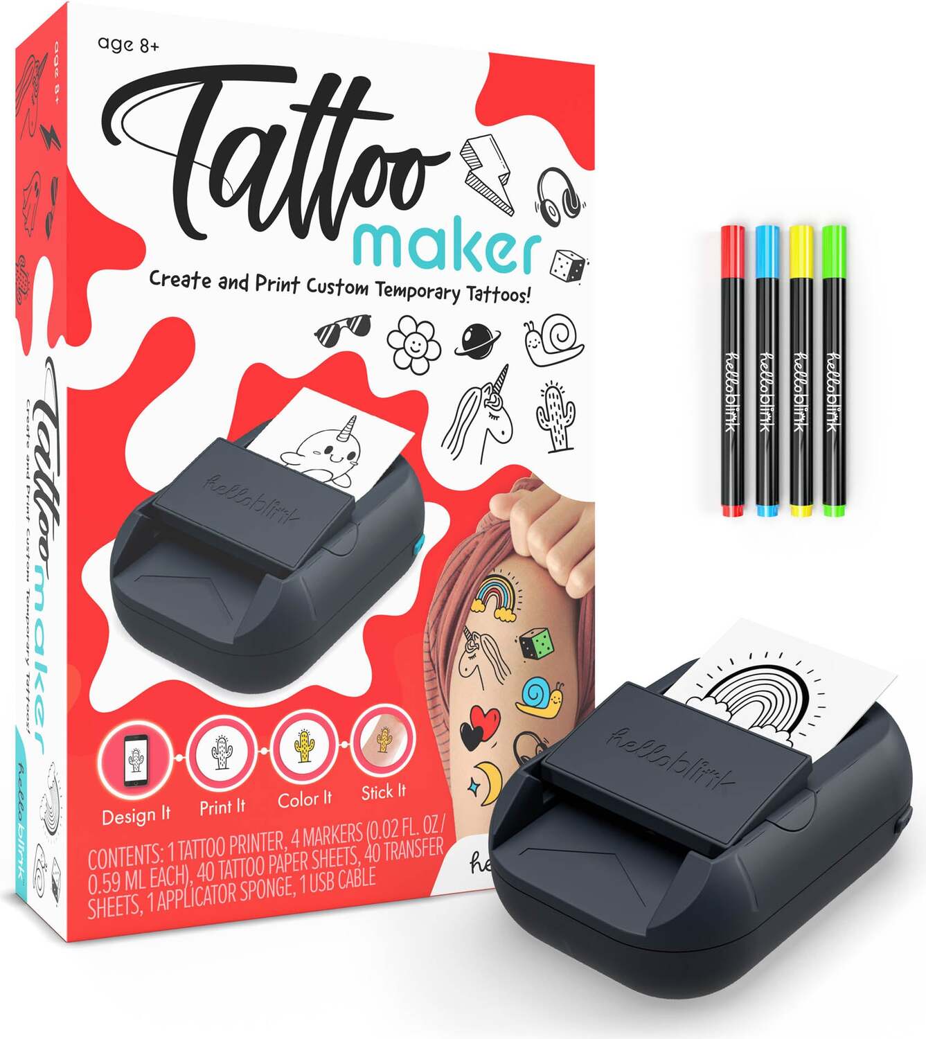 Hello Blink Tattoo Maker